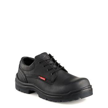 Red Wing King Toe Safety Toe Oxford - Cierne Pracovne Topanky Panske, RW390SK